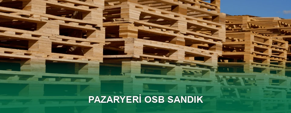 Pazaryeri OSB Sandık İmalatı